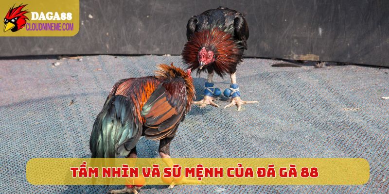 Tầm nhìn chiến lược và sứ mệnh của Đá Gà 88
